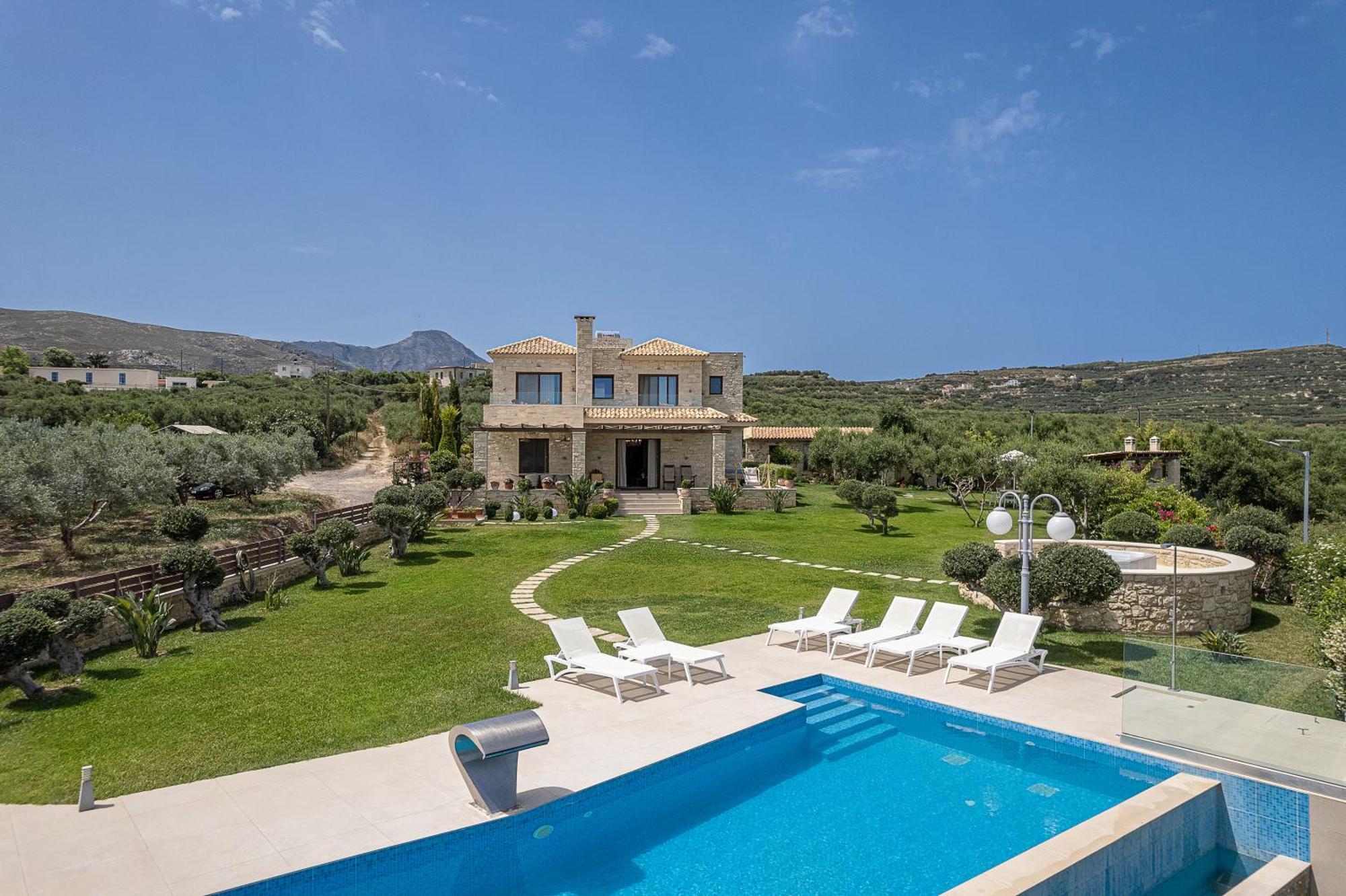 Villa Aloni 基萨莫斯 外观 照片