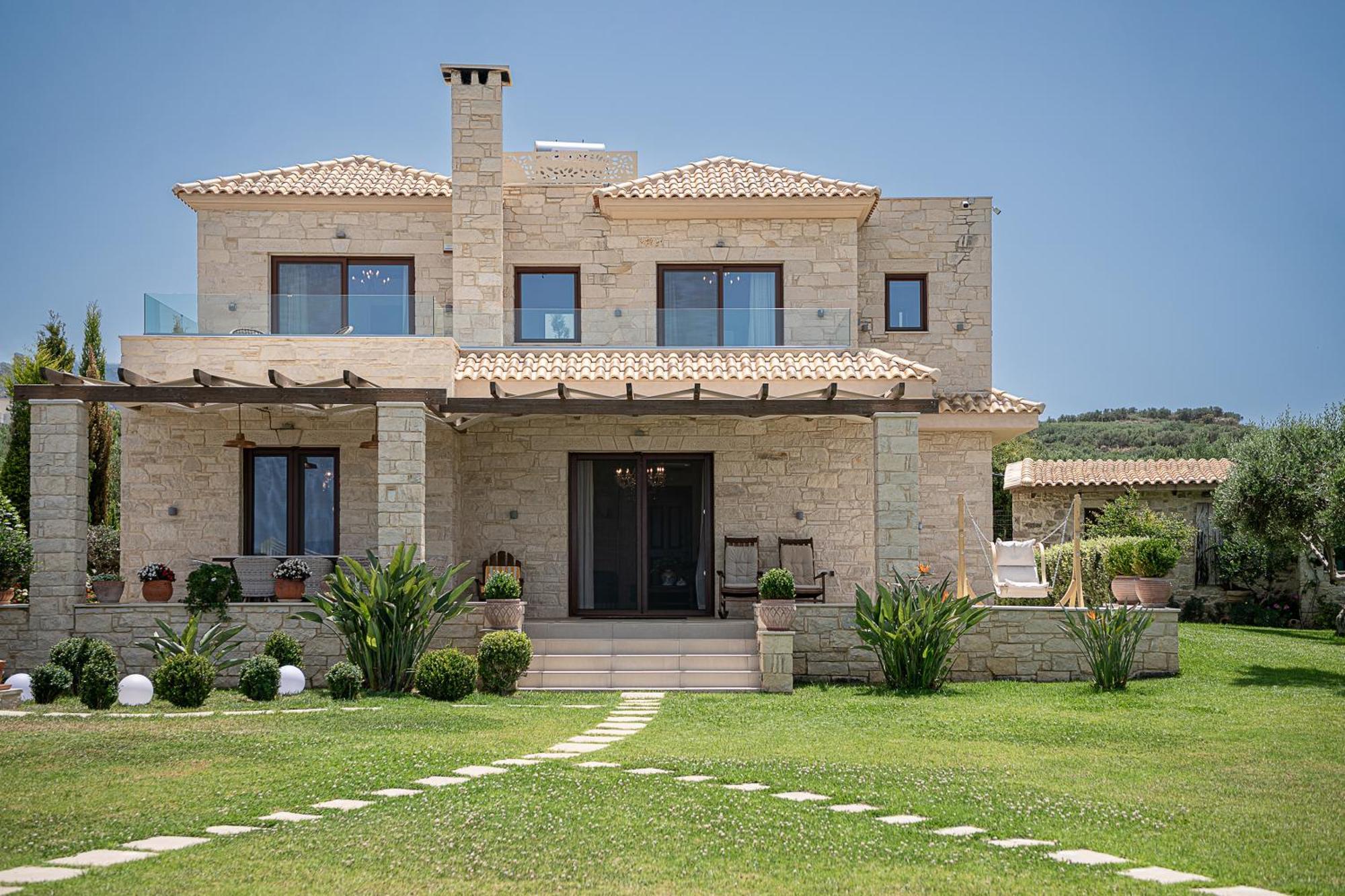 Villa Aloni 基萨莫斯 外观 照片