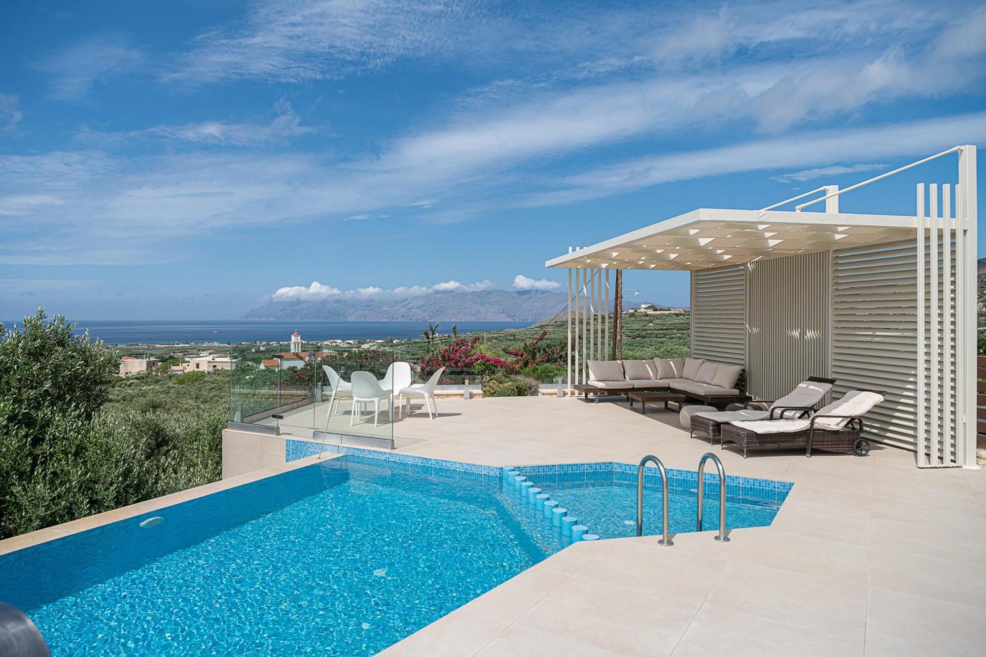 Villa Aloni 基萨莫斯 外观 照片