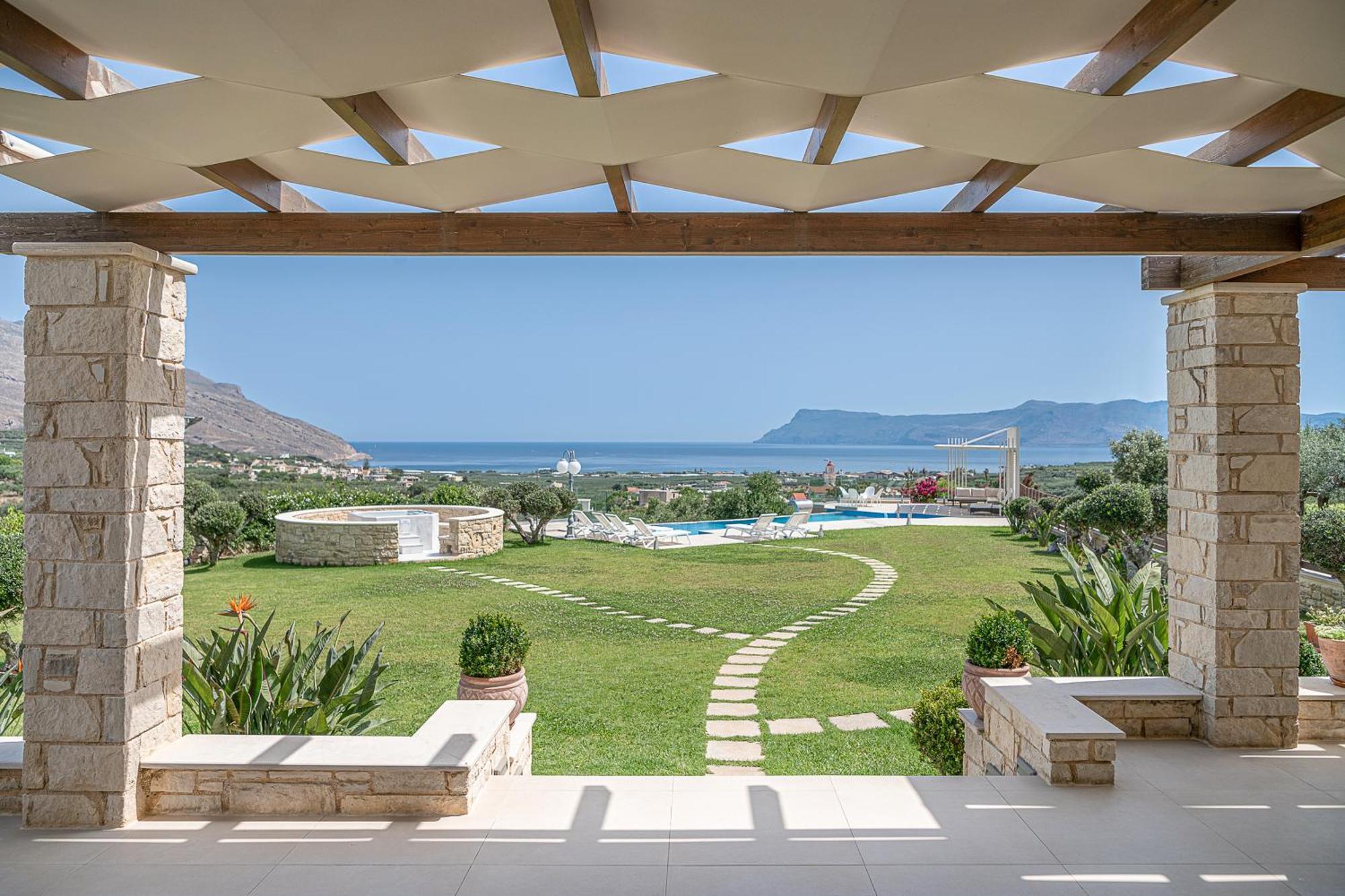 Villa Aloni 基萨莫斯 外观 照片