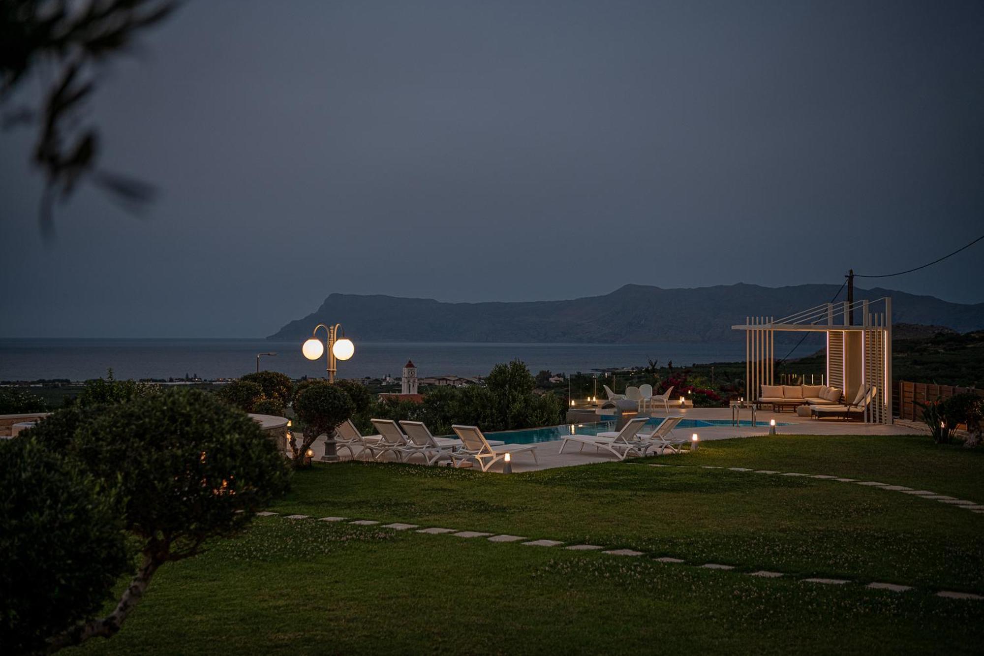 Villa Aloni 基萨莫斯 外观 照片