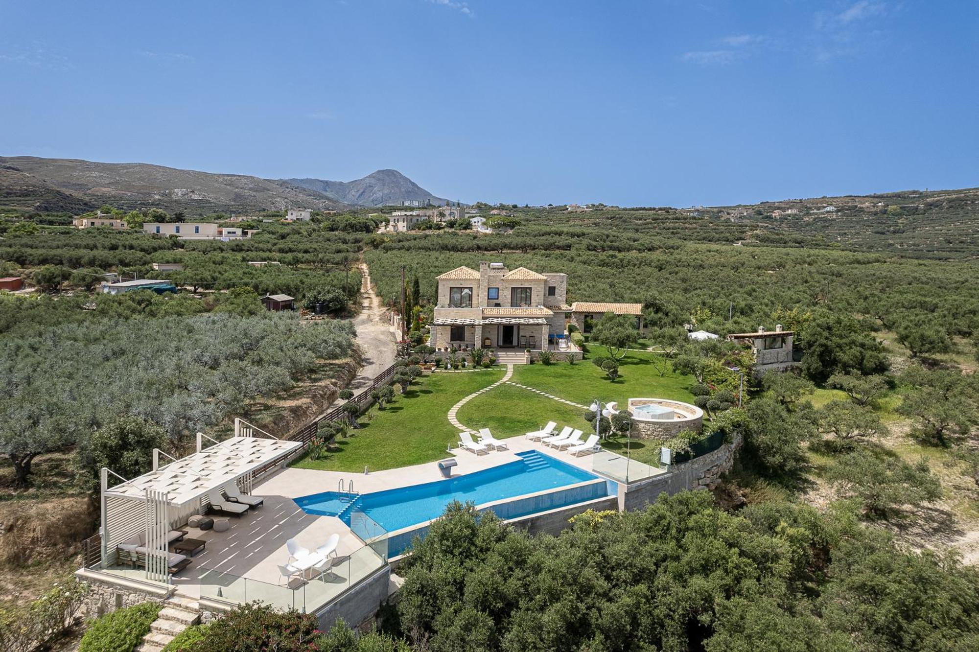 Villa Aloni 基萨莫斯 外观 照片