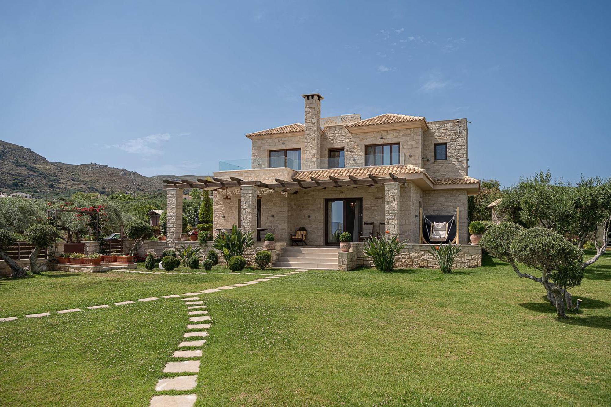 Villa Aloni 基萨莫斯 外观 照片