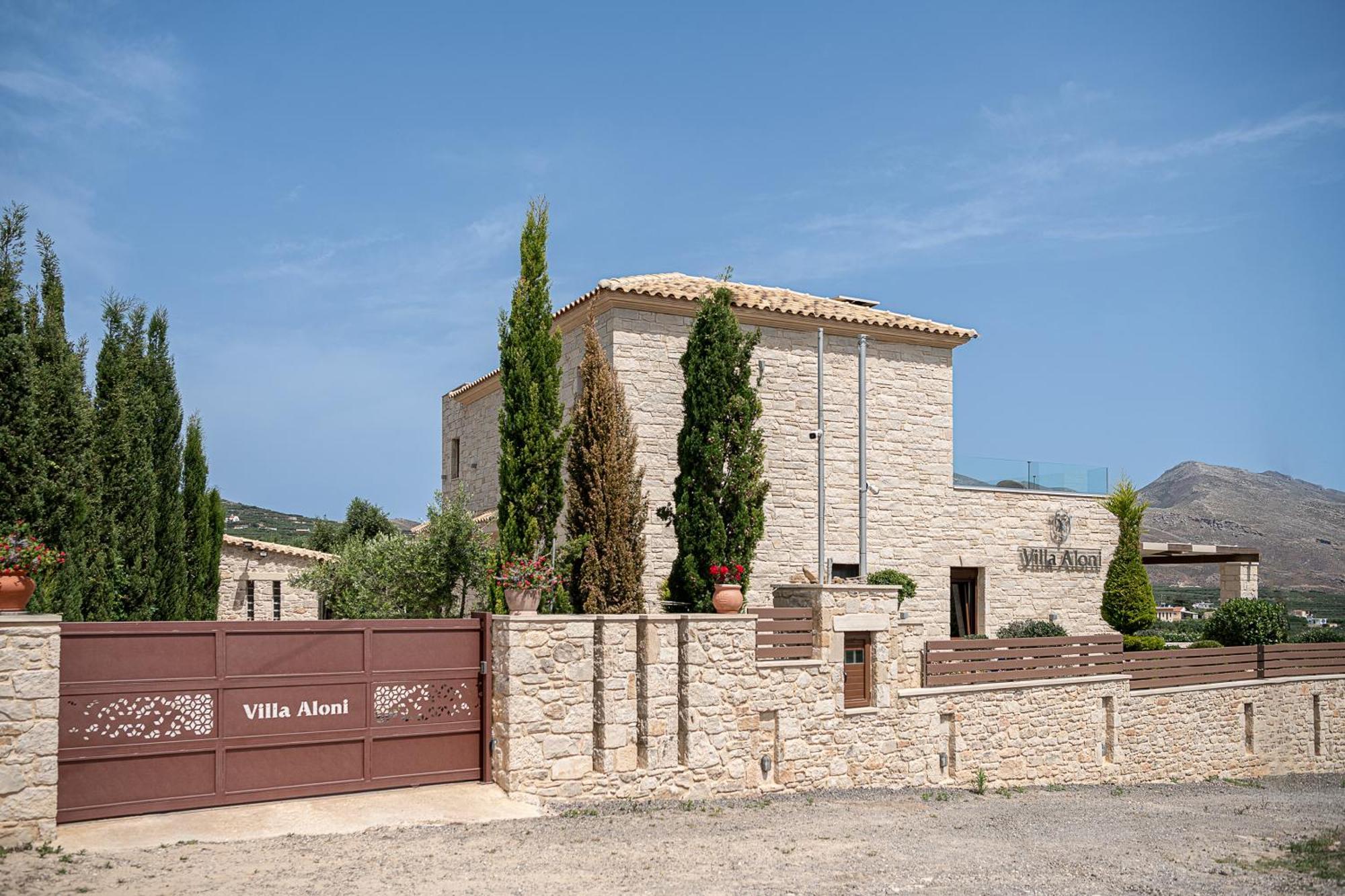 Villa Aloni 基萨莫斯 外观 照片