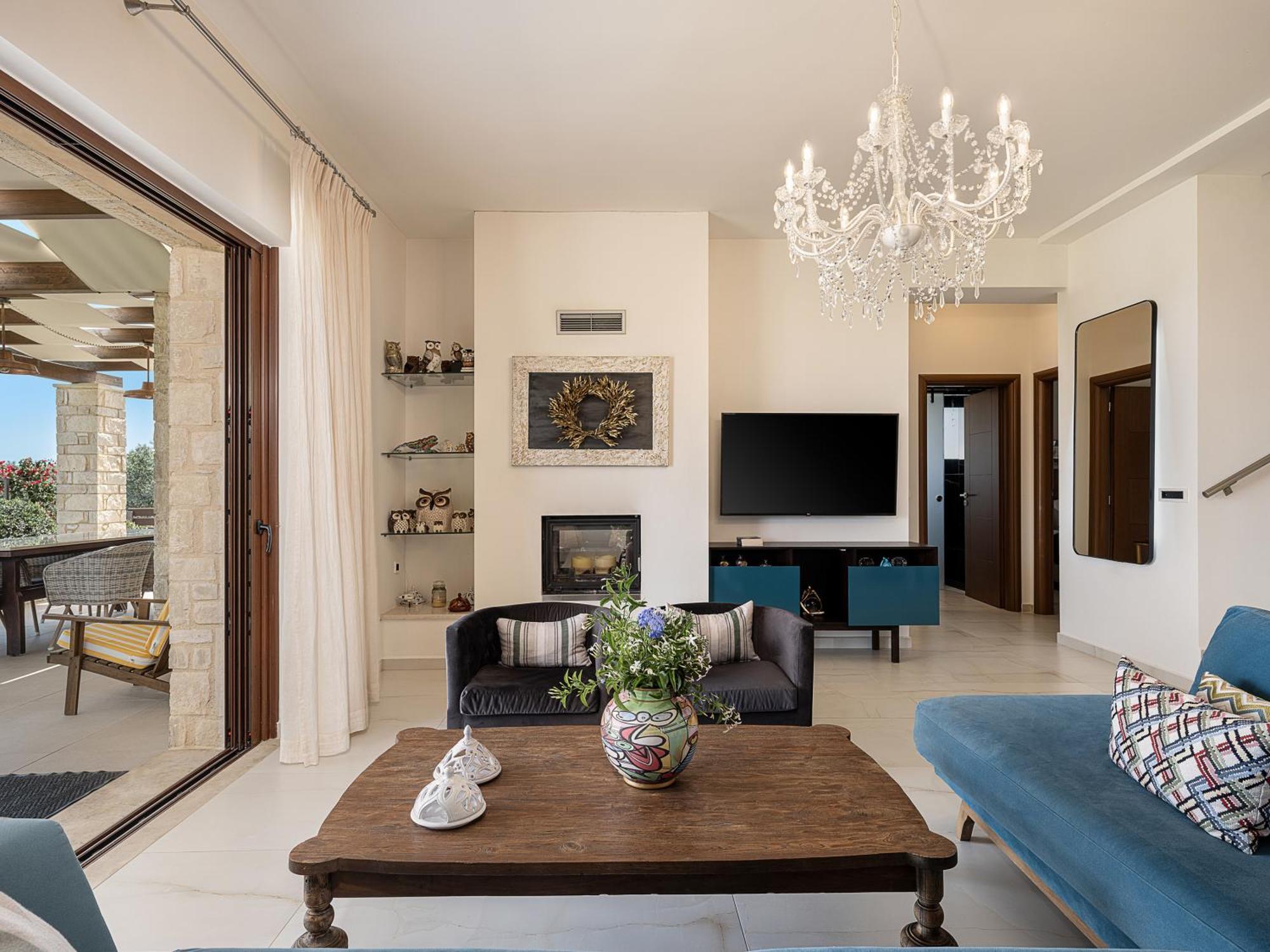 Villa Aloni 基萨莫斯 外观 照片