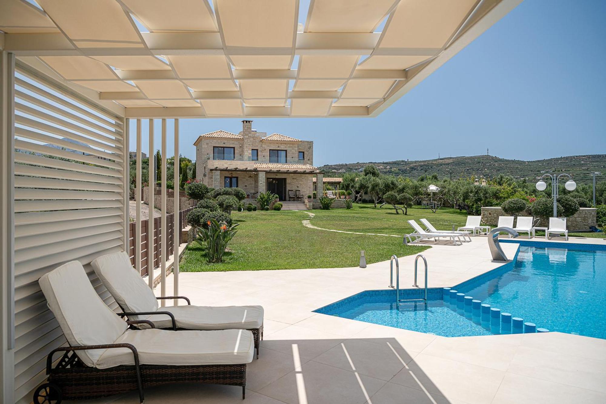 Villa Aloni 基萨莫斯 外观 照片