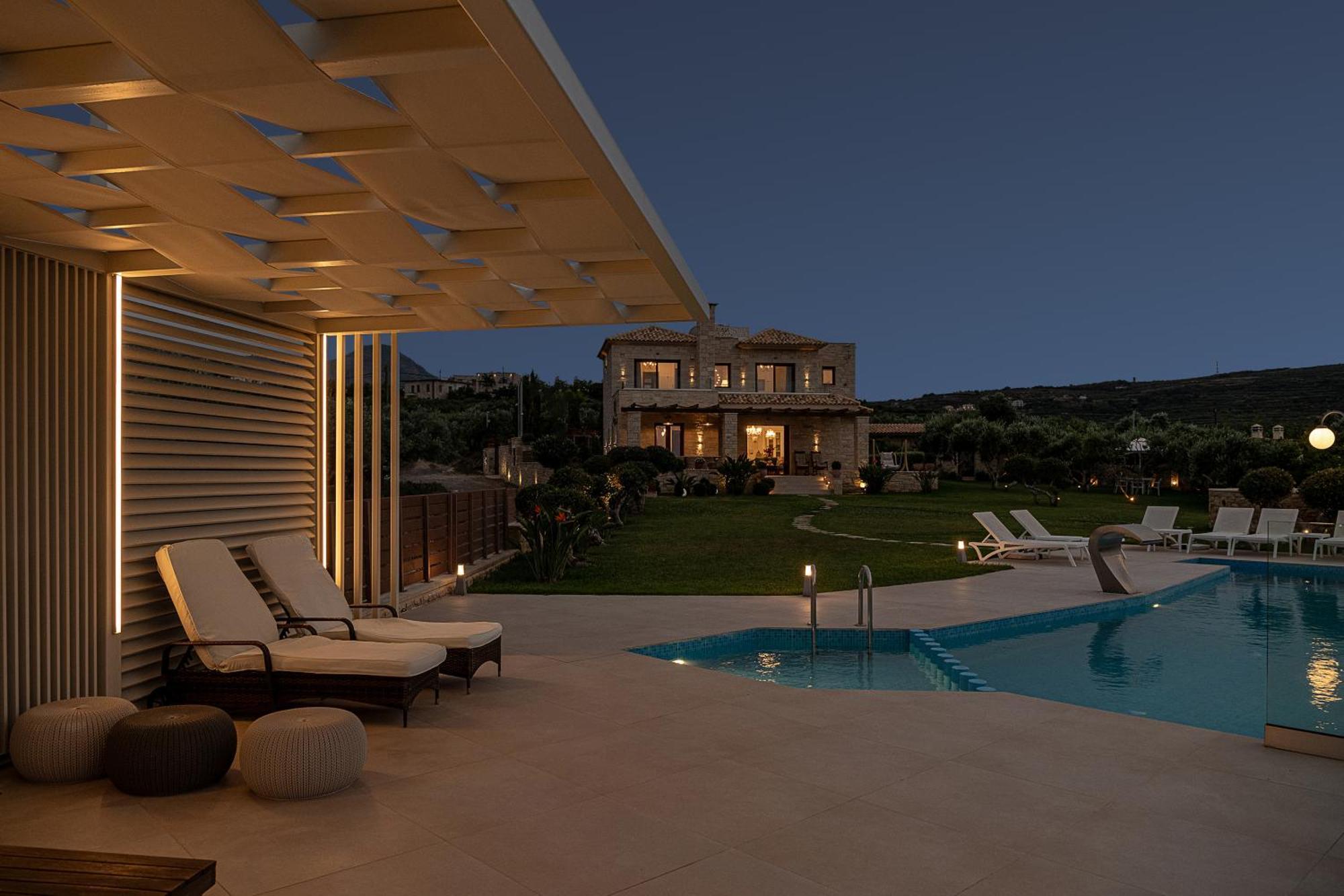 Villa Aloni 基萨莫斯 外观 照片
